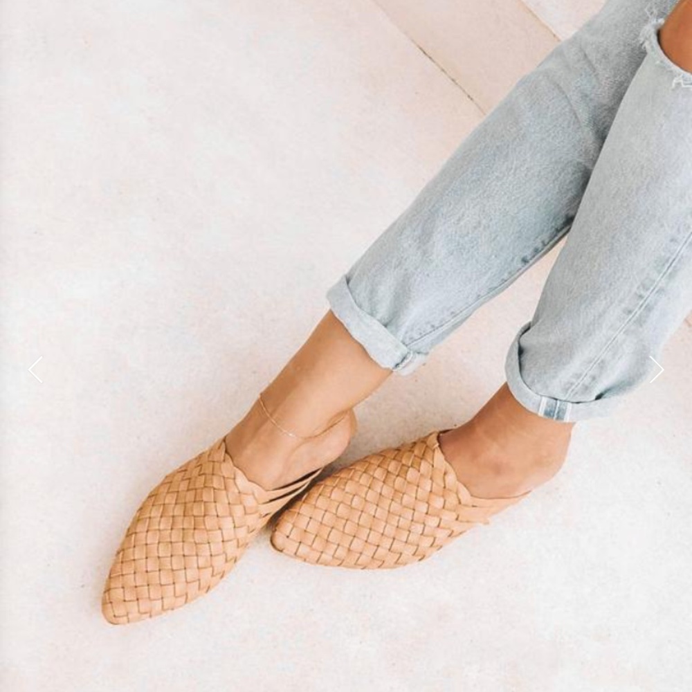 Prague Woven Mule